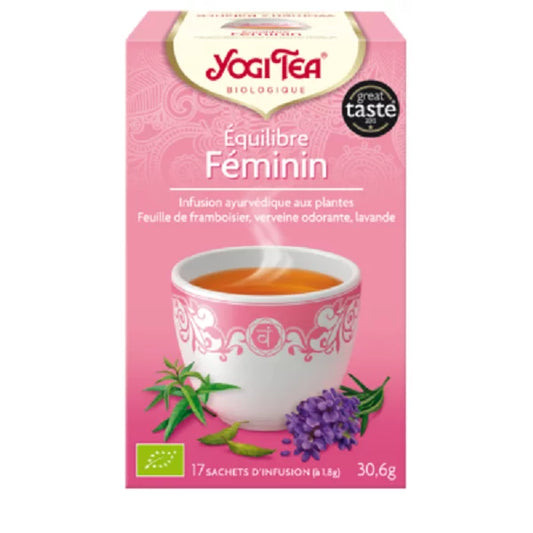 Feminine Balance Organic Infusion – 30.6g – Yogi Tea